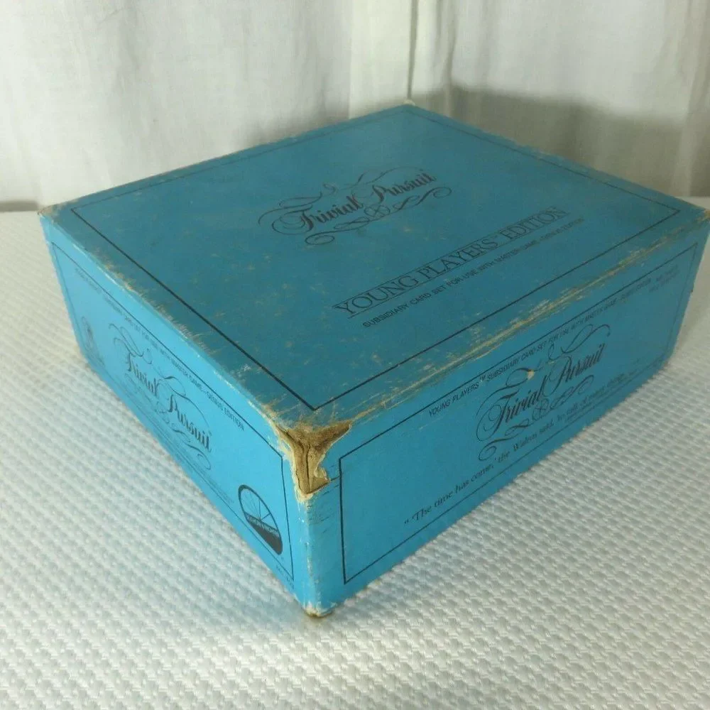 Trivial Pursuit Young Players Edition Subsidiary Card Set Genus Edition 1984
